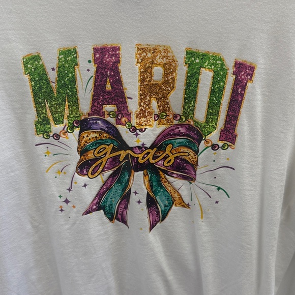 Mardi Gras Long Sleeve Shirt size small brand new with tag - Picture 2 of 3